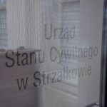 Nowe wejście do Urzędu Stanu Cywilnego w Strzałkowie