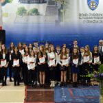 Wspólne zdjęcie stypendystów z ZSP Strzałkowo