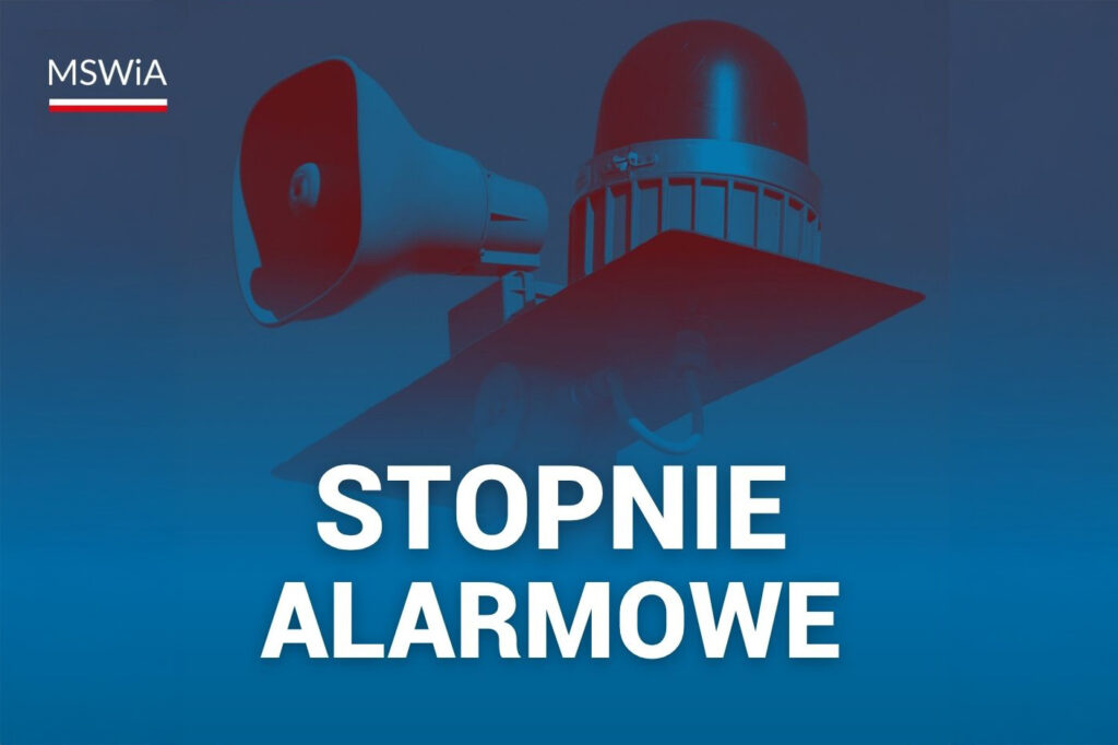 stopnie alarmowe grafika